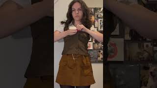 Get dressed with me layering second hand fast fashion thrifting fastfashion getdressedwithme [upl. by Ettenotna]