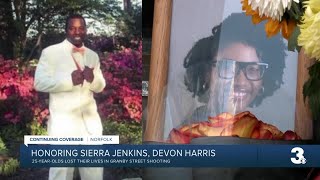 Honoring Granby Street shooting victims Sierra Jenkins and Devon Harris [upl. by Gabel]