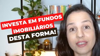 PASSO A PASSO para investir em fundos imobiliários [upl. by Karlise994]