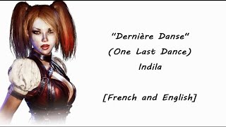 Dernière Danse One Last Dance French amp English Lyrics Video Requested [upl. by Sirovaj572]