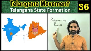 Telangana Movement Classes 36  Formation of Telangana State  Mende Suresh [upl. by Pegg]