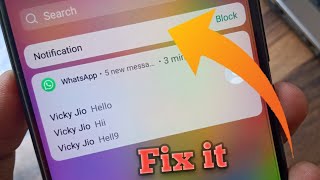 WhatsApp Notification Not Showing Problem Fix 2020 WhatsApp Notification Not Showing on Home Screen [upl. by Ostler]