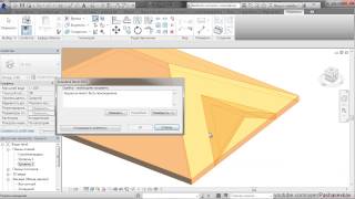 Revit системные Семейства  Крыша часть1 [upl. by Holleran52]