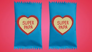 Geburtstagsgeschenke für Papa Geschenktüte basteln Geschenke für Papa Papier basteln [upl. by Craddock]