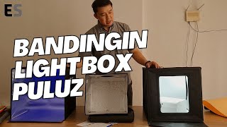 Bandingin Light Box Mini Studio Keluaran dari Puluz 3040cm Cocok Buat Olshop [upl. by Alameda378]