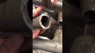 VW rear torsion housing repair [upl. by Karmen21]