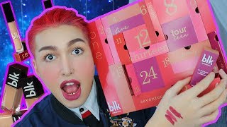 VLOGMAS NI RAF 4 ₱2990 MYSTERY MAKEUP CALENDAR FROM BLK ANO MGA LAMAN  WEARTEST [upl. by Ainez972]