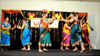 Kolata dance for Kannada Rajyotsava 2012 [upl. by Ityak]