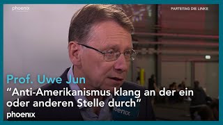 DIE LINKE Parteitag Einschätzungen von Politikwissenschaftler Uwe Jun [upl. by Rachelle882]