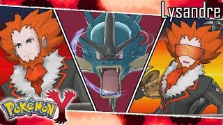 All Lysandre Battles  Pokemon XY [upl. by Naic]