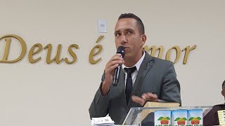 Estudo bíblico pastor jeremias Santana ipda sede central de água boa [upl. by Yenahs]