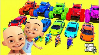 Duel Upin amp Ipin Melawan Superhero 🤣 Upin amp Ipin Balap Gila 🤣 Aksi Motor Gila Upin Ipin Terbaru [upl. by Brathwaite]