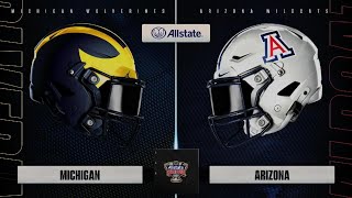 SUGAR BOWL 5 Michigan V 4 Arizona YEAR 1 [upl. by Eceela]