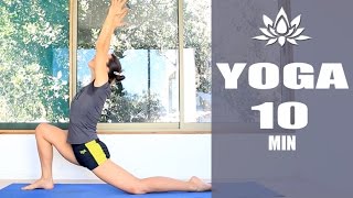 Yoga dinámico en 10 minutos  Elena Malova [upl. by Engdahl]