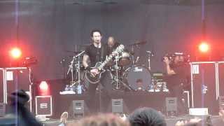 Trivium  Rain live at Hellfest 2012 [upl. by Neerak]