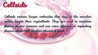 Blood Plasma Volume Expanders [upl. by Oiracam255]