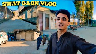 Pakistan ka Khubsurat Swat Gaon vlog swat city in pakistan gaon ki video Abid Bhai vlog [upl. by Atrahc578]