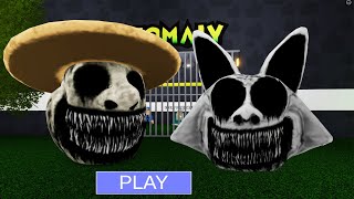 ZOONOMALY BIG HEADS NEW OBBY ROBLOX UPDATE  MONSTER CAT MORPH vs ZOO KEEPER FULL GAMEPLAY obby [upl. by Elatnahc]