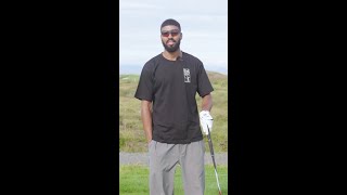 The hardest par 3 at Lofoten Links [upl. by Notsgnik]