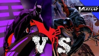 Batman Beyond VS SpiderMan 2099 Epic Battle [upl. by Atnauqal957]