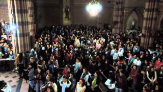 Iglesia de los Capuchinos  Coro Haciéndote Pan  Domingo de Ramos 2014 [upl. by Yenattirb]