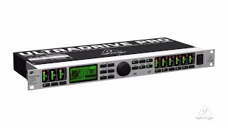 ULTRADRIVE PRO DCX2496 Digital 24Bit96 kHz Loudspeaker Management System [upl. by Ibok]