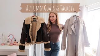 Autumn Coats amp Jackets Try On Haul 2024  Vinted Superdry Primark amp NAKD [upl. by Dinse498]