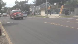 Quiet womelsdorf fire tanker truck horn in robesonia on Friday [upl. by Atsillak]