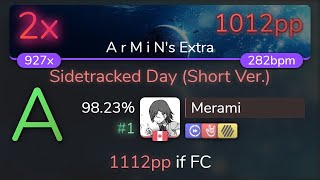 923⭐Live Merami  VINXIS  Sidetracked Day A r M i Ns Extra HDDTHR 9823 1 1012pp 2❌ osu [upl. by Cook]