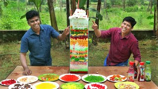 BIGGEST FALOODA  Worlds Biggest Falooda Making amp Eating Challenge [upl. by Neile]