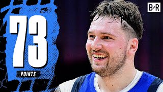 Luka Doncic Drops 73 Points vs Hawks 4th Highest Scoring Game in NBA History 🔥 [upl. by Camilo274]