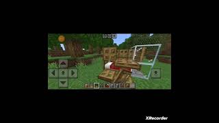 Minecraft for tape door house 🏠 Minecraft short 🎥video please like and subscribe [upl. by Thessa]