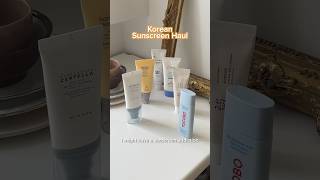 KBeauty Kolmar Sunscreens 🧴 skincare sunscreen haul [upl. by Christina293]