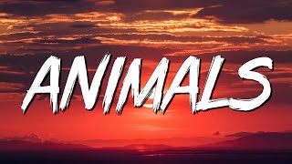 Animals  Maroon 5 Lyrics [upl. by Conley]