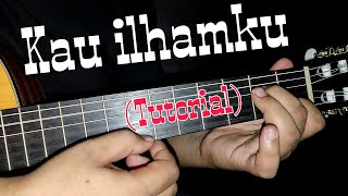 Man Bai  Kau Ilhamku Tutorial gitar introsolo [upl. by Acinorav]