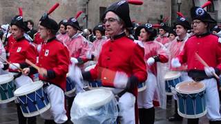 Sansebastianak 5 Azpeitiko danborrada Sansebastian martxa 2019 Dianako erretratuekinAzpeitia [upl. by Ellswerth]