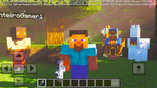 TESTEI A MELHOR SHADERS PARA MINECRAFT PE 121 Bedrock [upl. by Asirac]