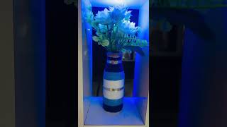 Diy bottle flower pot 😍diyart diyideas youtubeshorts handmade bottleart viralshort artist [upl. by Aydni]