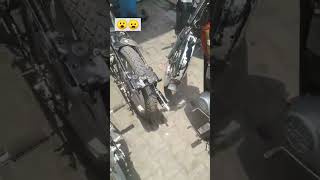 Two wheeler bike chassis repair outside viral shorts trending chassis shortvideo youtubeshorts [upl. by Gerstner]