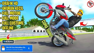 Game Modifikasi Motor Grafik HD di Android Offline Terbaru 2024  Full Motorbike [upl. by Alemaj]