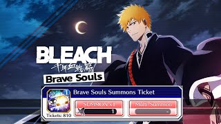 Summons 800 Tickets  BLEACH BRAVE SOULS [upl. by Boar]