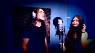 Yannis Papadopoulos ft Vicky Psarakis  The Haunting Kamelot Vocal Cover [upl. by Elletse770]