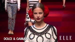 DOLCE amp GABBANA SS 2015 collection [upl. by Shoifet]