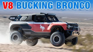 Ford Bronco DR First Drive  A 295000 V8Powered Bronco Desert Racer  The Bronco Goes Extreme [upl. by Alel194]