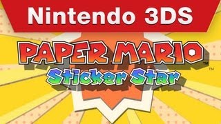 Nintendo 3DS  Paper Mario Sticker Star Trailer [upl. by Anatolio141]