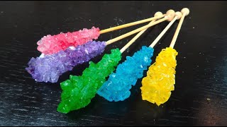 Sugar crystals heres how to make tasty canes [upl. by Casabonne327]