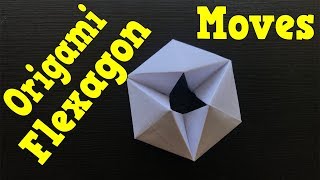 Easy origami Flexagon [upl. by Puiia]