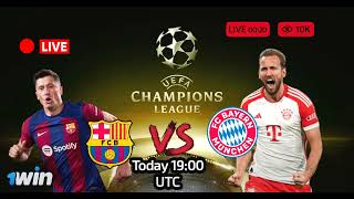 🔴LIVE Barcelona Vs Bayern Munich Live Football Match Today  UEFA Champions League 202425 [upl. by Noreht]