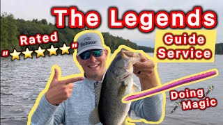 The Legends Guide Service ⭐️⭐️⭐️⭐️⭐️ bass boating [upl. by Eilyak]