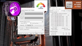 cooler master mp610 stress test on CPU 125w 135W DDP [upl. by Azarria689]